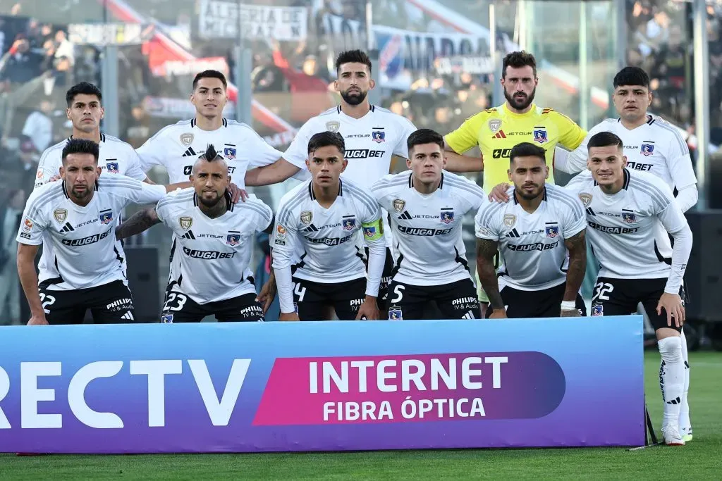 Formación del Cacique en el partido con Iquique. (Foto: Photosport)