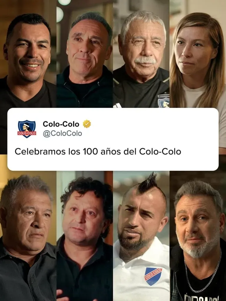 Claudio Borghi aparece en la película de Colo Colo ‘Eterno’ | Foto: Colo Colo