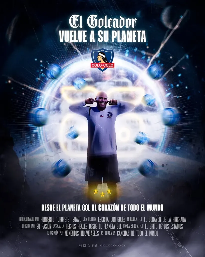 Colo Colo también se despidió de Humberto Suazo.