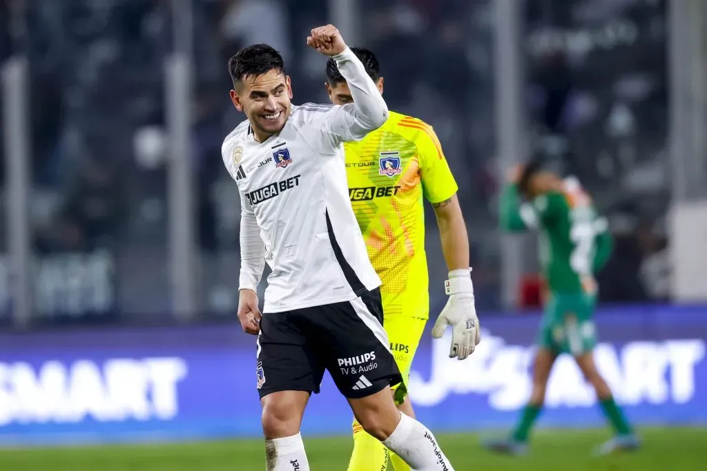 Sebastián Vegas estará disponible en Colo Colo ante Unión Española.Imagen: Pepe Alvujar/Photosport