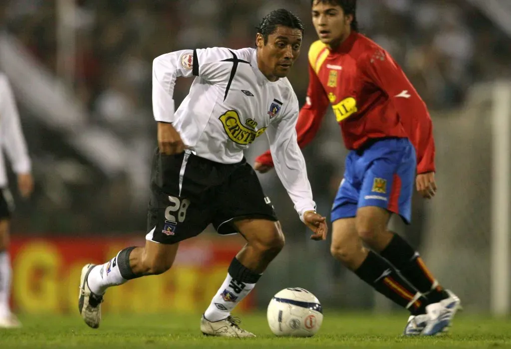 Rodrigo Meléndez durante un partido con Unión Española en 2006. Imagen: ANDRES PINA/PHOTOSPORT