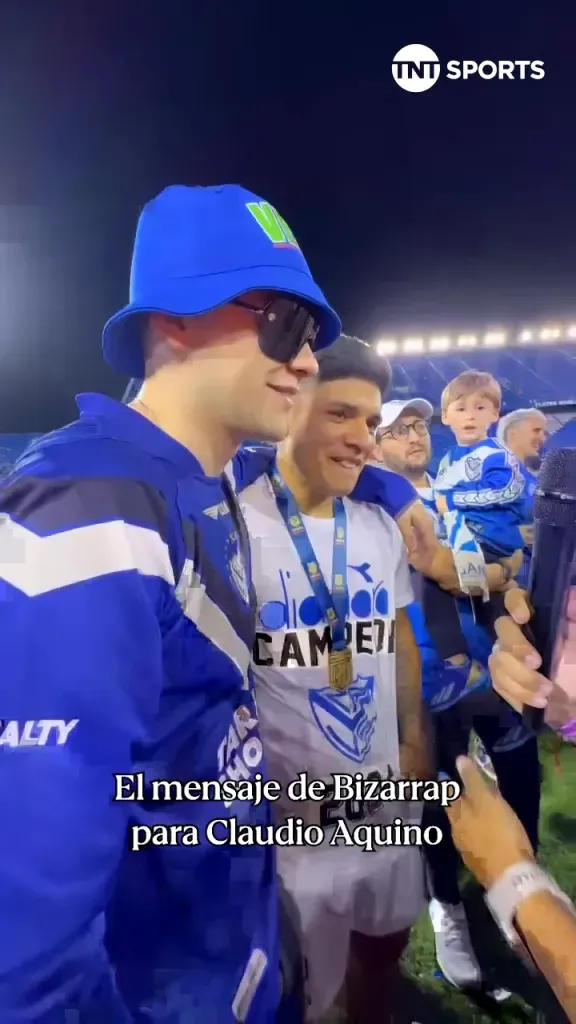 BZRP le ha dedicado varios mensajes a Claudio Aquino. Foto: TNT Sports Argentina.