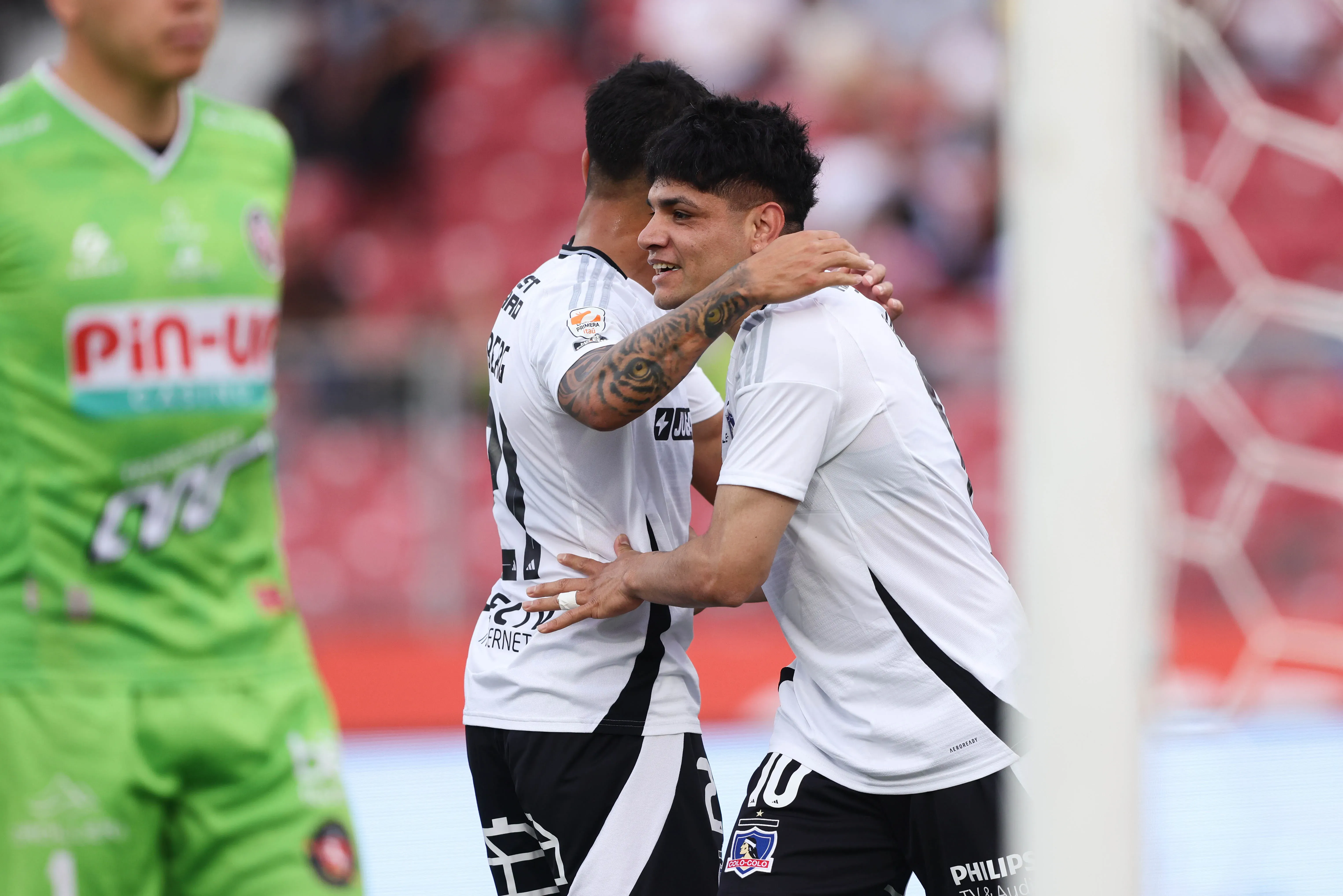 Claudio Aquino se encuentra cómodo en Colo Colo. Imagen: Photosport