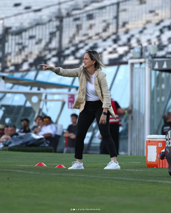 Tatiele Silveira reaccionó a la reprogramación de la final femenina ante Universidad de Chile. Foto: Colo Colo Femenino