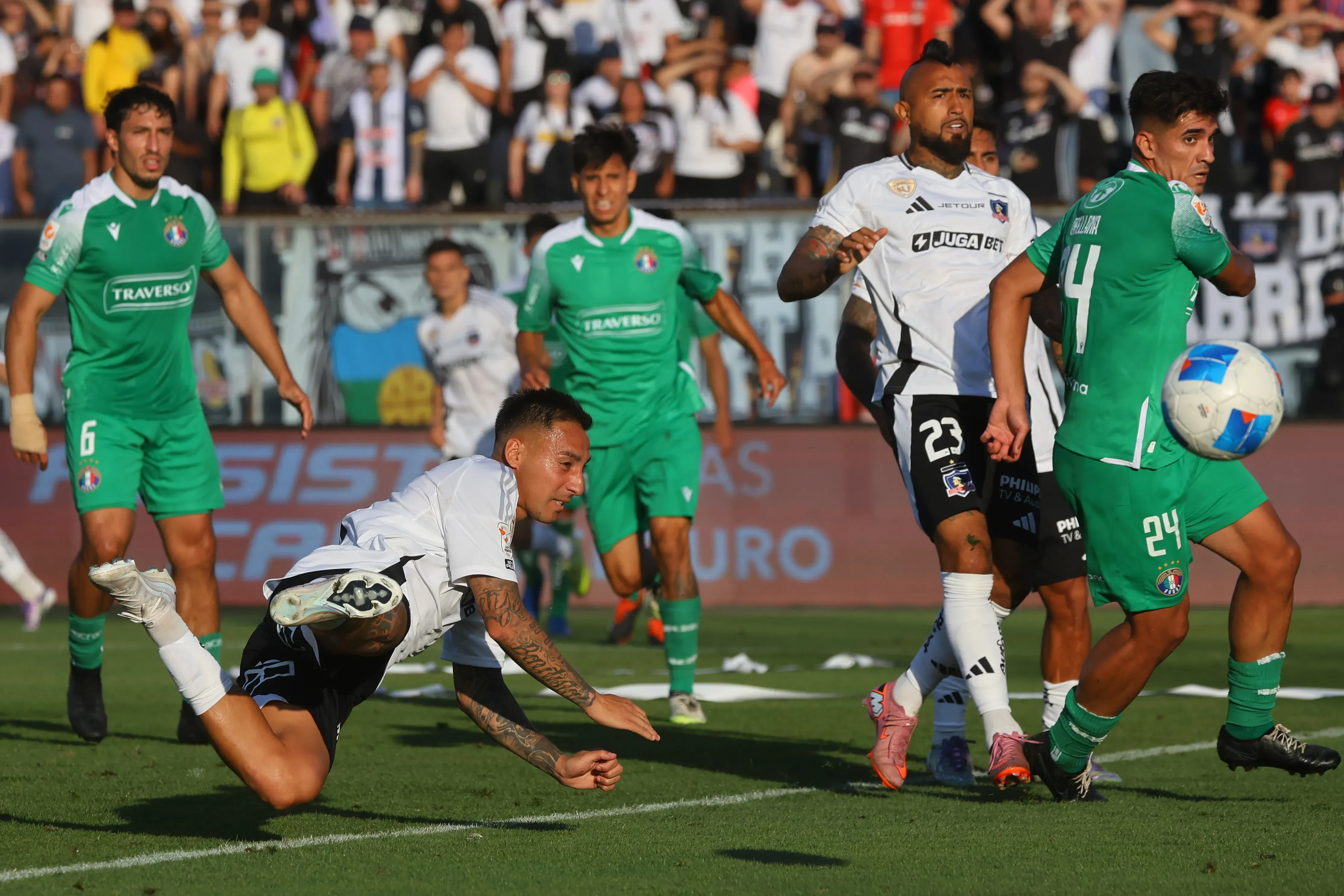 El Cacique cayó ante Audax Italiano y se despidió de la Copa Sudamericana.