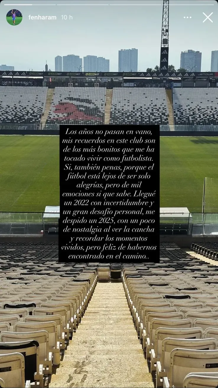 La despedida de Fernanda Ramírez. (Foto: captura)