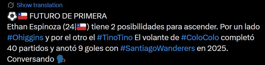 Imagen: X Rodrigo Arellano.