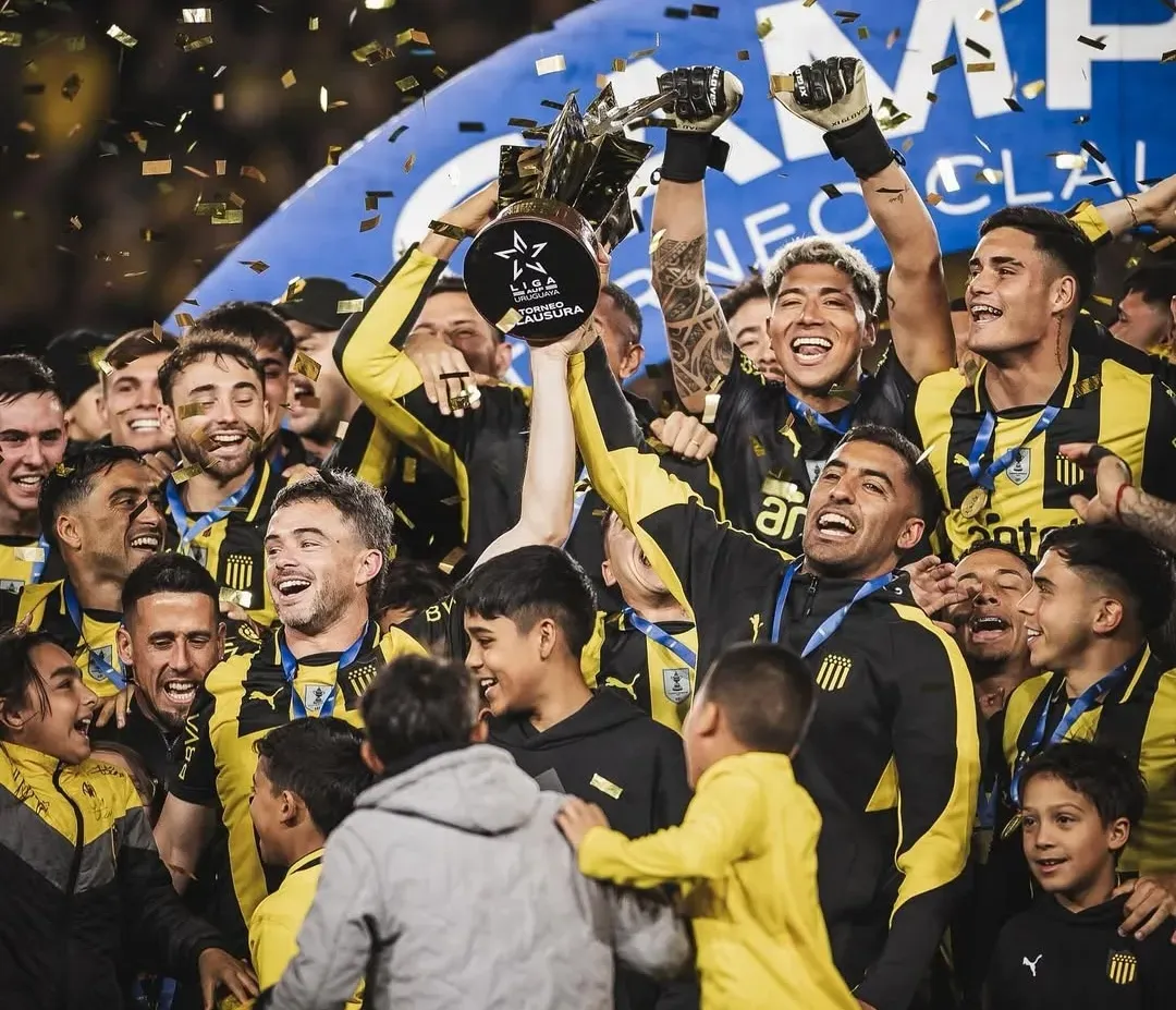 En su paso por Peñarol, Brayan Cortés ganó dos títulos: la copa uruguaya y el Torneo de Clausura.
