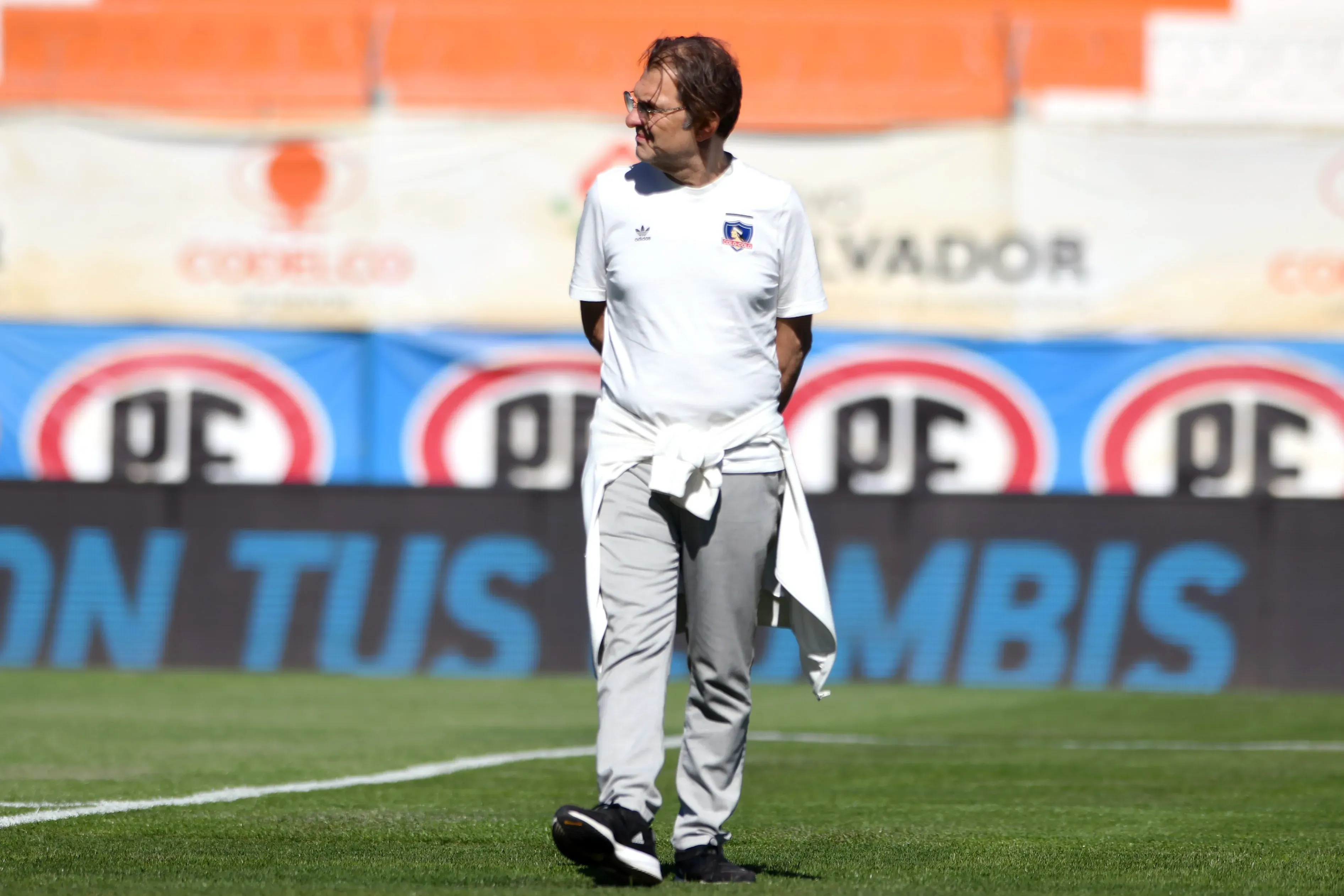 Aníbal Mosa vivirá nueva reunión importante en Colo Colo.Imagen: Alejandro Pizarro/Photosport