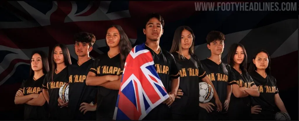 Hawái presentó el escudo de su Selección Nacional