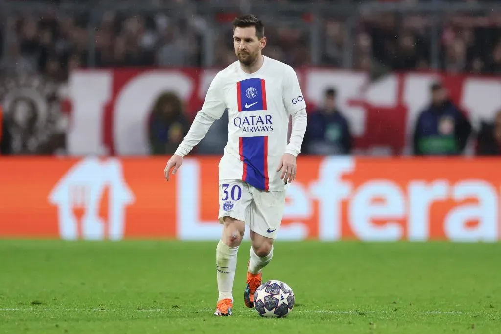 Lionel Messi con PSG / Getty