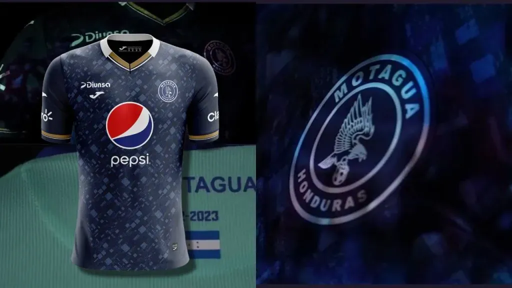 El increíble efecto visual en la camiseta de Motagua.