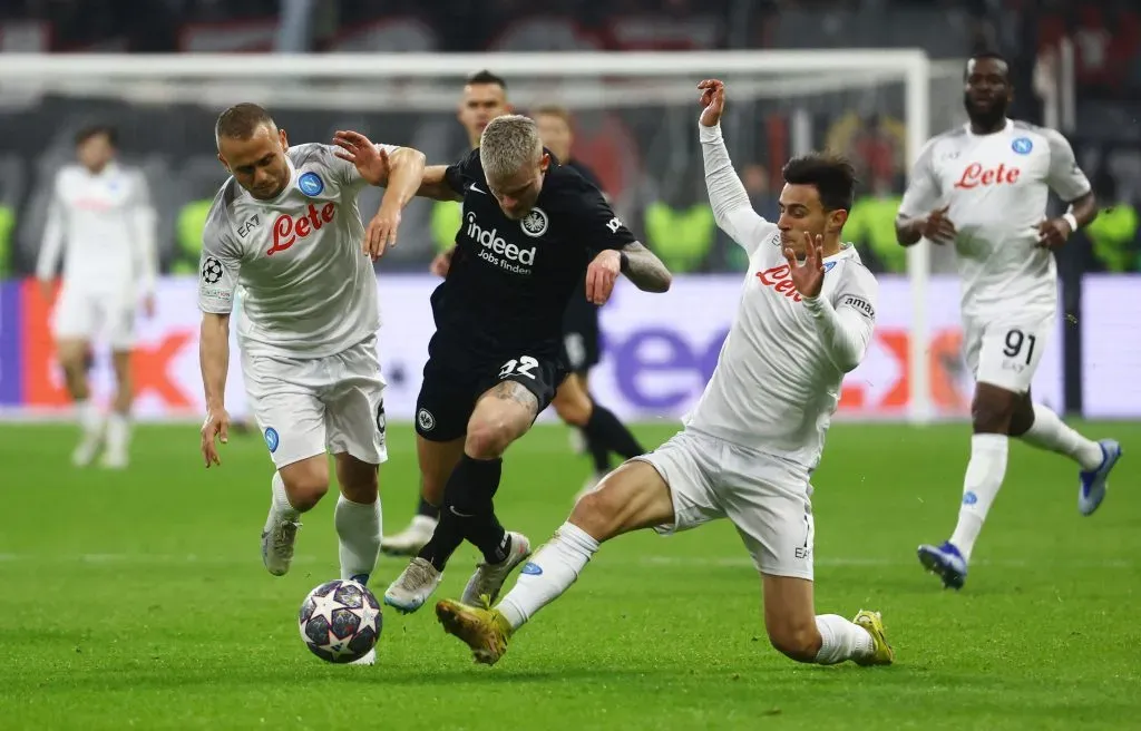 Champions League – Round of 16 First Leg – Eintracht Frankfurt v Napoli.