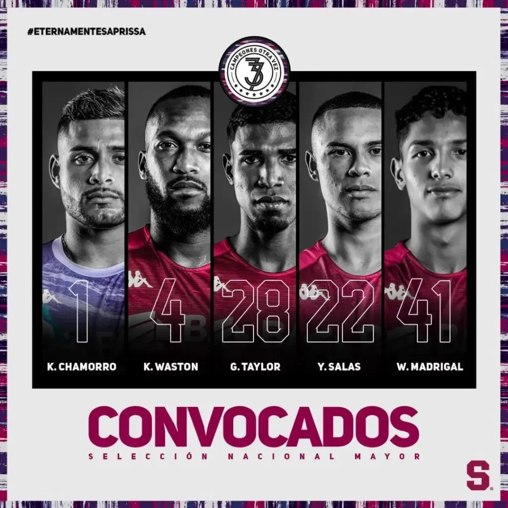 Luis Fernando Suárez llamó a 5 jugadores del Saprissa para los juegos de Nations League (Saprissa)