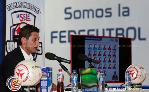 Ronald González hizo oficial la próxima convocatoria de la Sele, para enfrentar a Curazao y Haití.