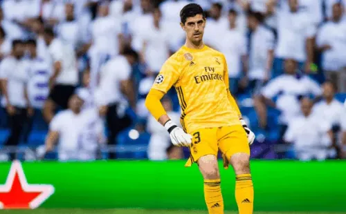 El portero belga sigue bajo la sombra de Keylor Navas, aún con este fuera de Real Madrid.