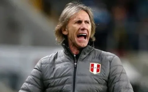 Gareca terminó clasificando al Mundial de Rusia 2018 con Perú.