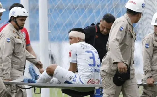 Michaell Chirinos, jugador de Olimpia y la selección de Honduras.