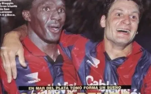 Eduardo Bennett siendo tapa de El Gráfico.