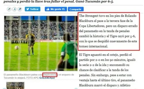Publicación de El Diario de Bolivia
