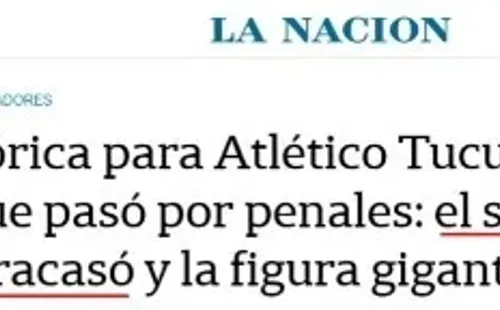 La crítica del diario La Nación de Argentina