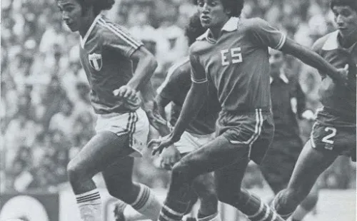 Hugo Sánchez contra El Salvador, 1981.