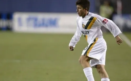 Mauricio Cienfuegos, ídolo y leyenda de Los Angeles Galaxy FC.