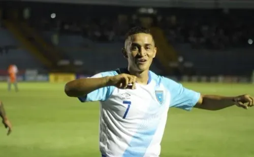 Marvin Ceballos, seleccionado nacional guatemalteco.