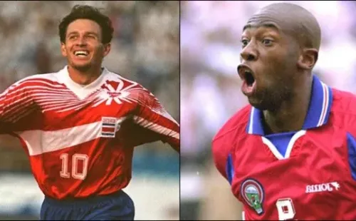 Rolando Fonseca y Paulo Cesar Wanchope – ambos sembraban terror en defensas contrarias.
