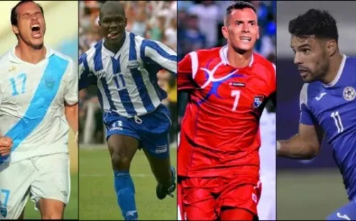 Dwight Pezzarozi, Milton Nuñez, Blas Pérez, y Juan Barrera.