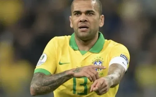 Dani Alves, referente del fútbol brasileño.