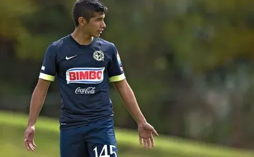 Jesús López, jugador del primer equipo del América de México.