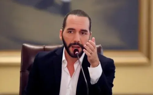 Nayib Bukele, presidente de El Salvador.