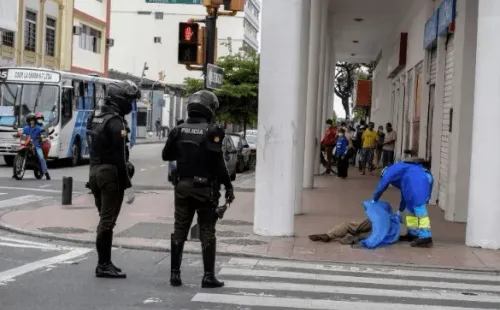 Trágicas imágenes desde Guayaquil, Eduador.
