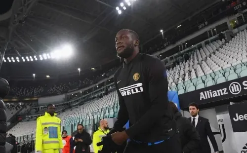 Lukaku fue titular en la derrota 2-0 frente a la Juventus del 8 de marzo, a puertas cerradas. (Fuente: Getty)