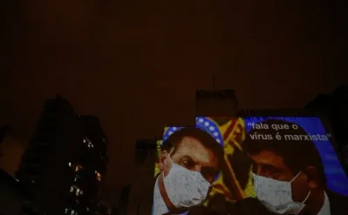 Una de las protestas en Río de Janeiro contra el presidente. (Fuente: Getty)