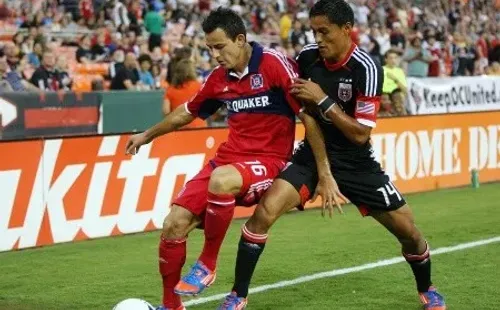 Marco Pappa con la camiseta del Chicago Fire (Foto: Ned Dishman)