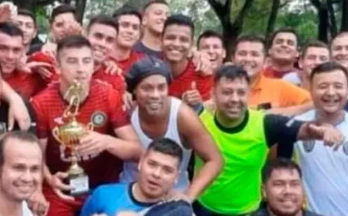 El brasileño ganó un torneo interno de la cárcel.
