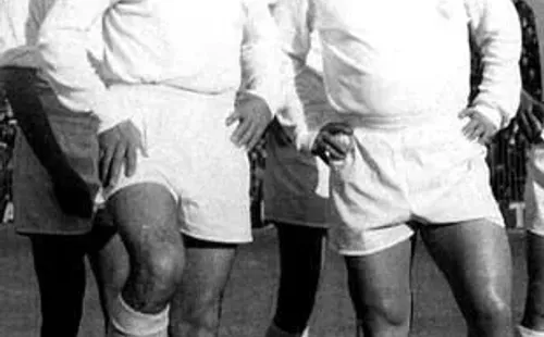 Alfredo Di Stefano y Ferenc Puskas, figuras del Real Madrid