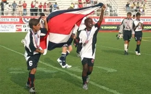 Una de las fotos que mostró Joel Campbell