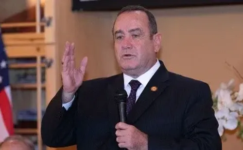 Alejandro Giammattei (Foto: Aurora Samperio)