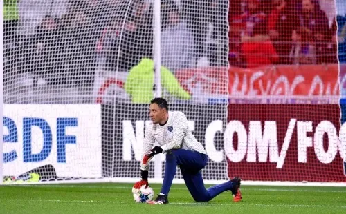 El arquero fue titular para eliminar al Borussia Dortmund de la Champions. (Fuente: Getty).