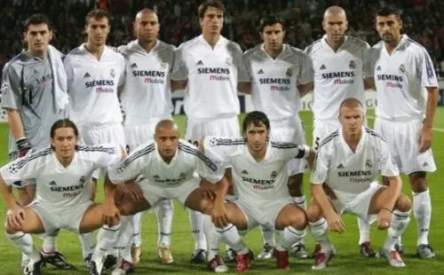 El mítico equipo del Real Madrid que se ganó el apodo de Galácticos.