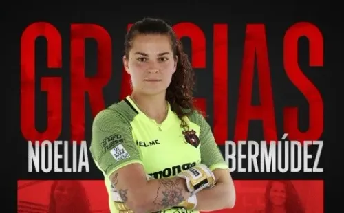 Así despidió Alajuelense a su arquera.