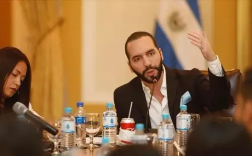 Nayib Bukele, presidente de El Salvador.