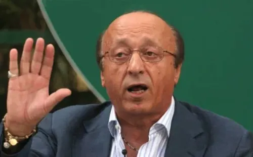 Luciano Moggi, ex director deportivo de la Juventus.