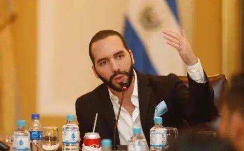 Nayib Bukele, presidente de El Salvador.