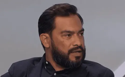 Carlos 'Pescadito' Ruiz en su rol actual de periodista