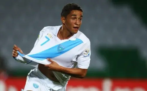 Marvin Ceballos, anotador del único gol de Guatemala en la historia de los mundiales.