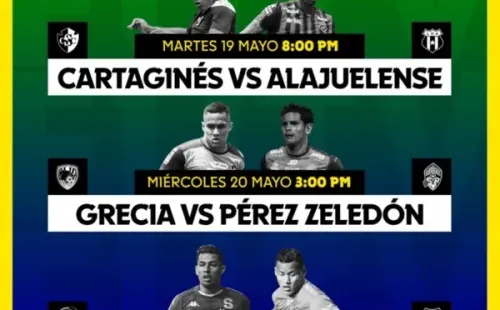 El calendario para los partidos que se vienen.